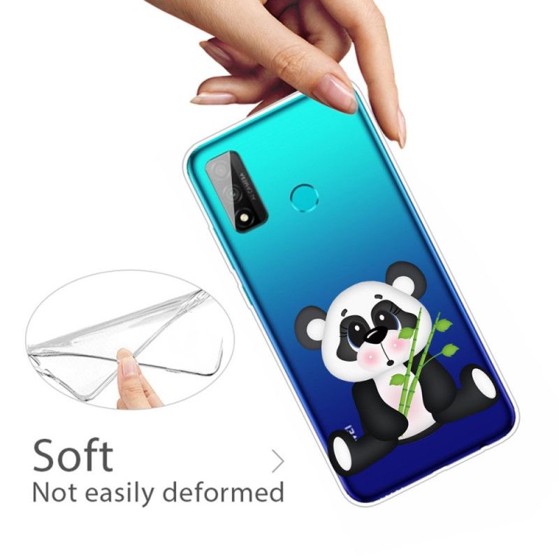 Etui Huawei P Smart 2020 Przezroczysta Smutna Panda