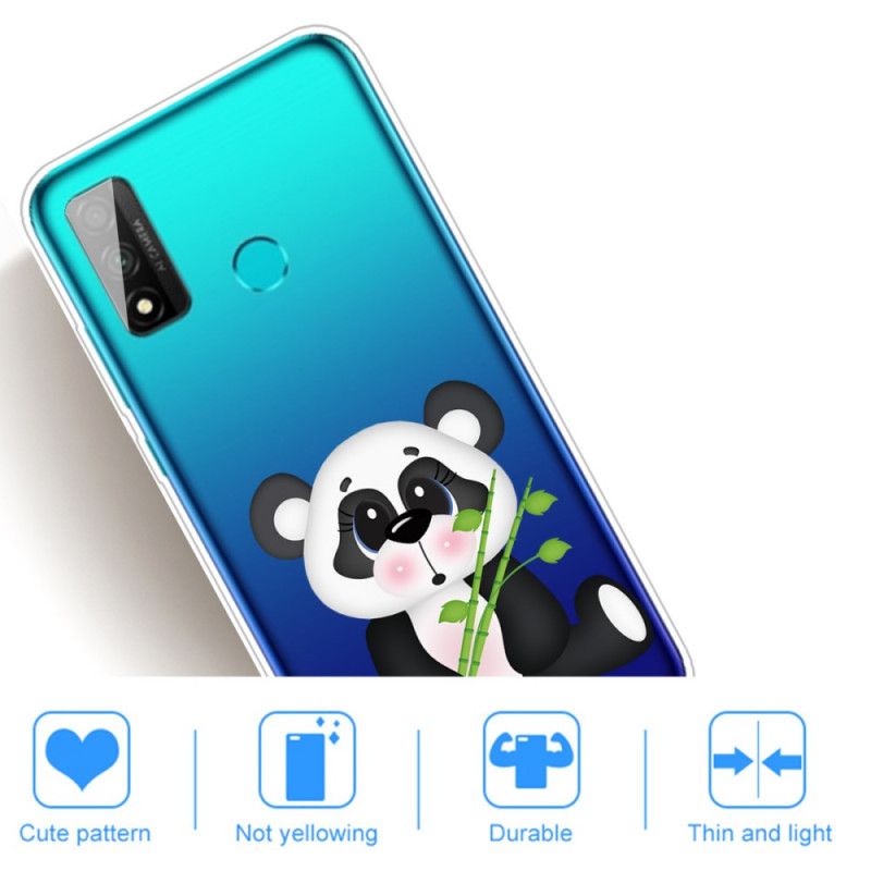 Etui Huawei P Smart 2020 Przezroczysta Smutna Panda