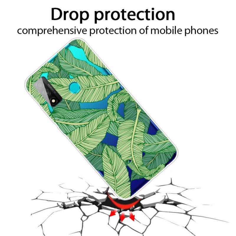 Etui Huawei P Smart 2020 Przezroczyste Arkusze Graficzne