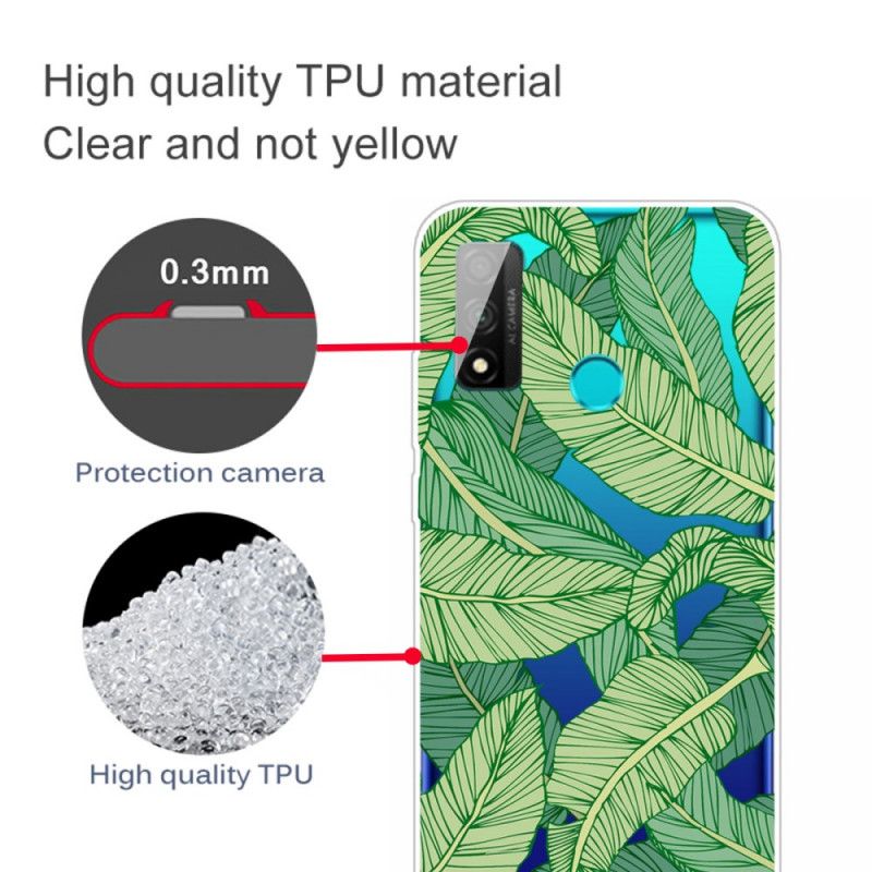 Etui Huawei P Smart 2020 Przezroczyste Arkusze Graficzne