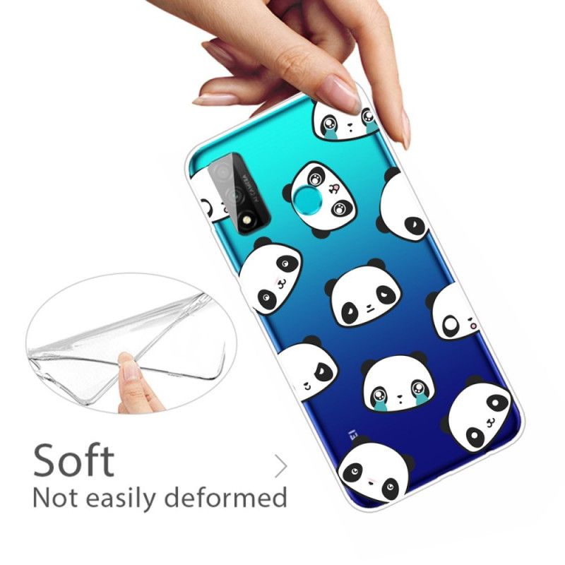 Etui Huawei P Smart 2020 Sentymentalne Pandy Etui Ochronne