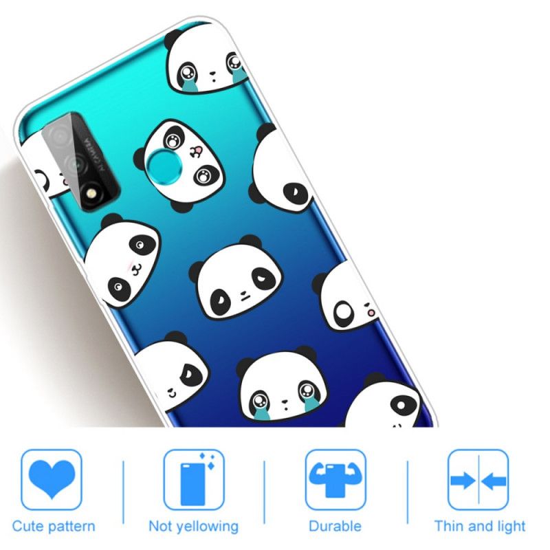 Etui Huawei P Smart 2020 Sentymentalne Pandy Etui Ochronne