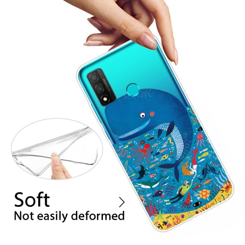 Etui Huawei P Smart 2020 Świat Morski