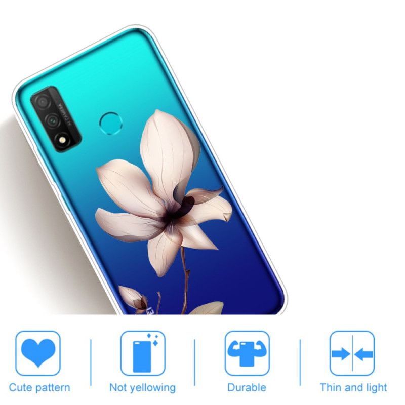 Etui Huawei P Smart 2020 Stary Kwiat Róży Etui Ochronne