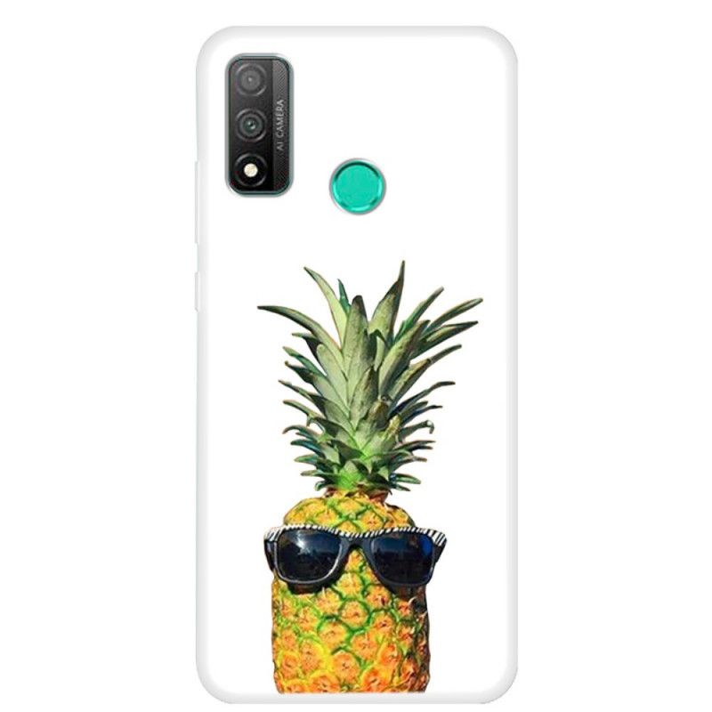 Futerały Huawei P Smart 2020 Etui na Telefon Przezroczysty Ananas W Okularach