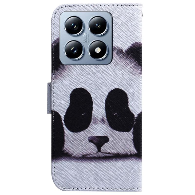 Etui Folio Do Xiaomi 14t Panda