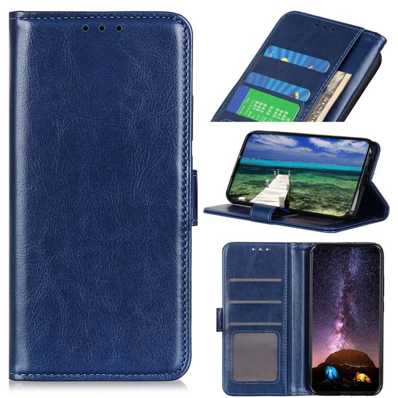 Etui Folio Do Xiaomi 14t Woskowana Imitacja Skóry