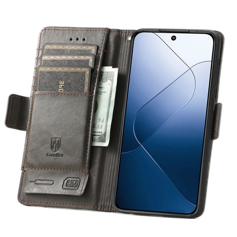 Etui Folio Xiaomi 14t Dwukolorowe Caseneo