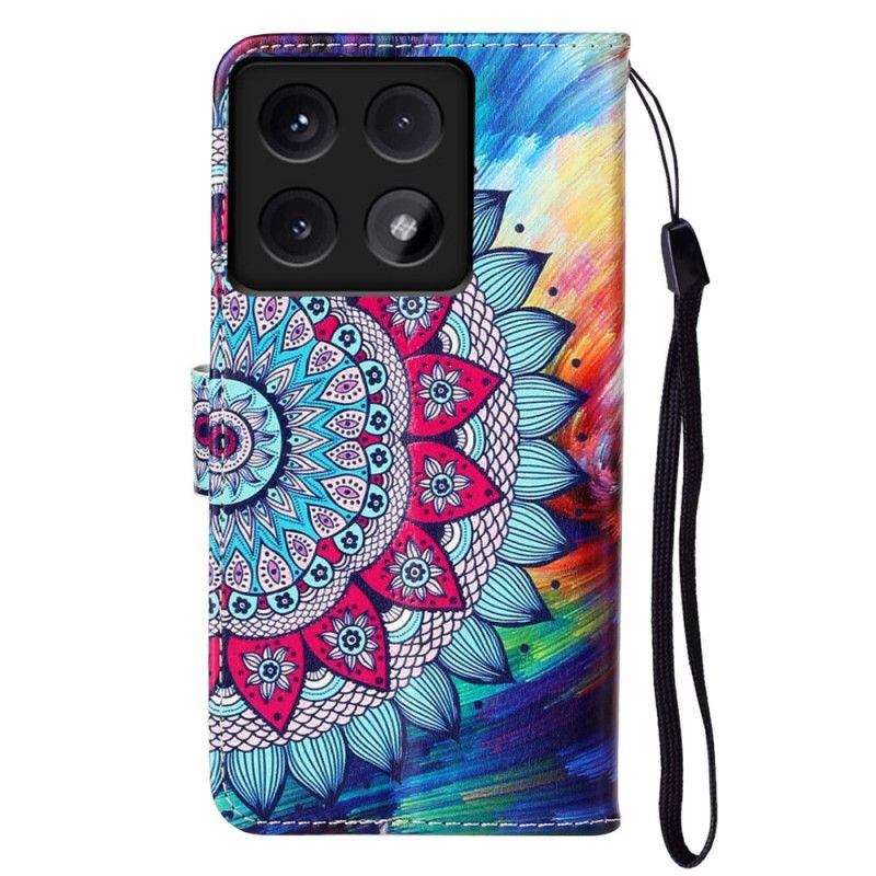 Etui Folio Xiaomi 14t Mandala Premium Etui Ochronne