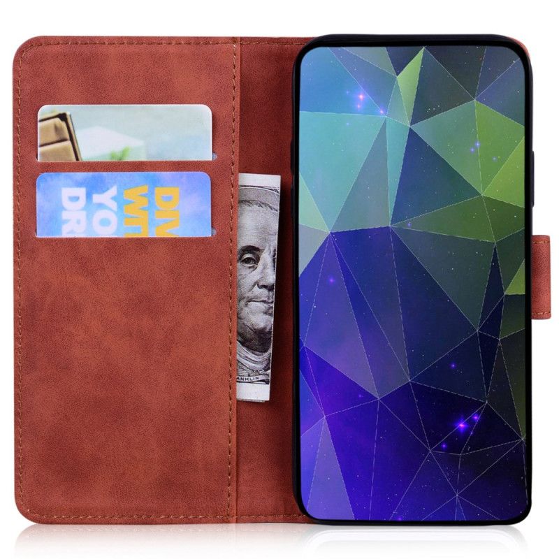 Etui Folio Xiaomi 14t Ślad Tygrysa Etui Ochronne