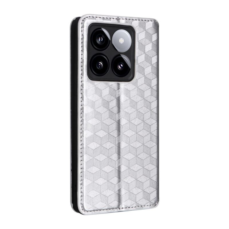 Flip Kotelot Xiaomi 14t Etui Na Telefon Kostki 3d