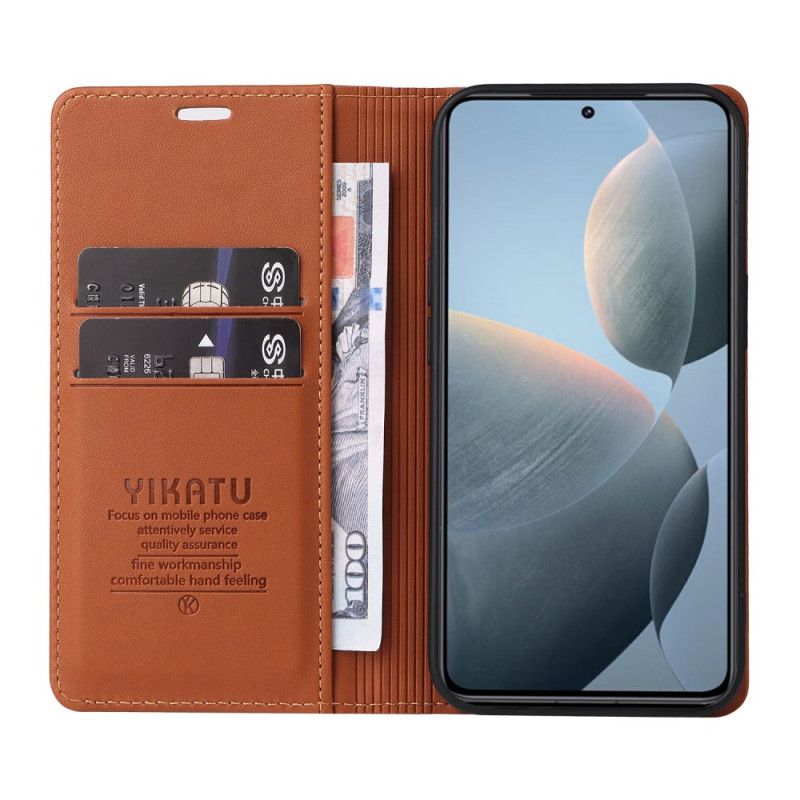 Flip Kotelot Xiaomi 14t Klasyczny Yikatu Etui Ochronne