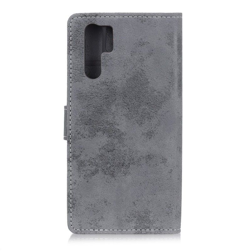 Etui Folio Huawei P30 Pro Efekt Skóry W Stylu Vintage