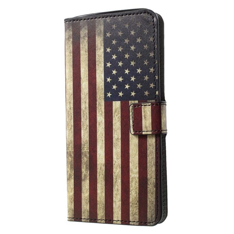 Etui Folio Huawei P30 Pro Flaga Usa