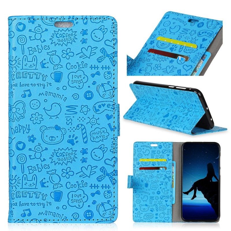 Etui Folio Huawei P30 Pro Słodka Miłość