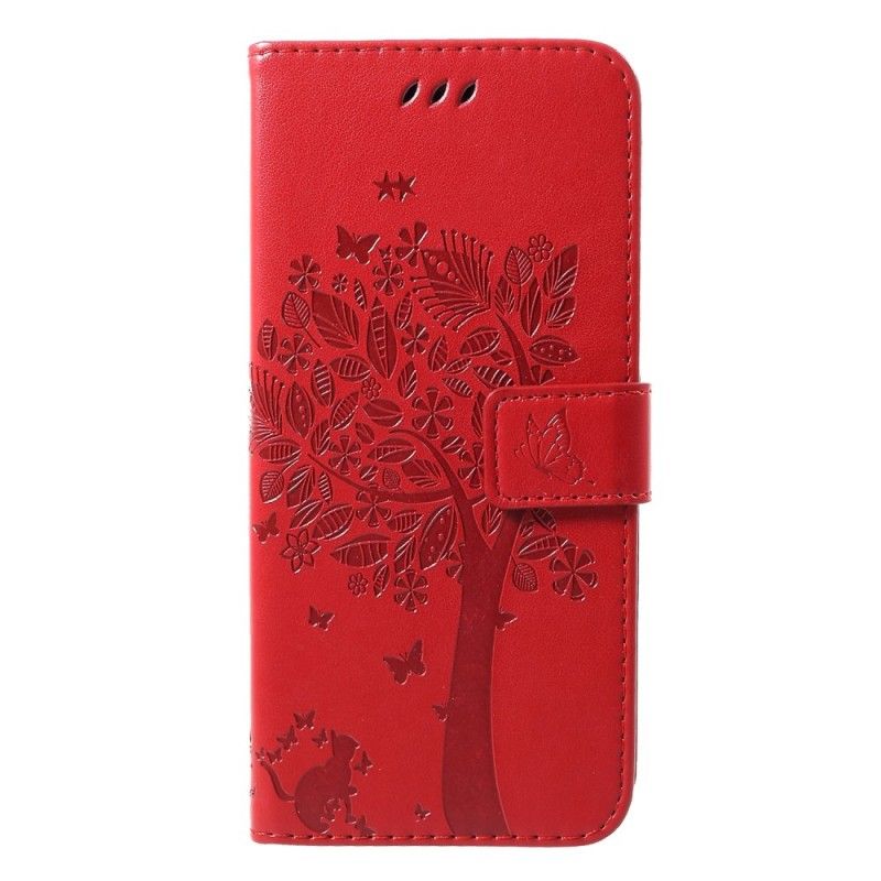 Etui Folio Huawei P30 Pro Sowy Drzewne I Stringi Etui Ochronne