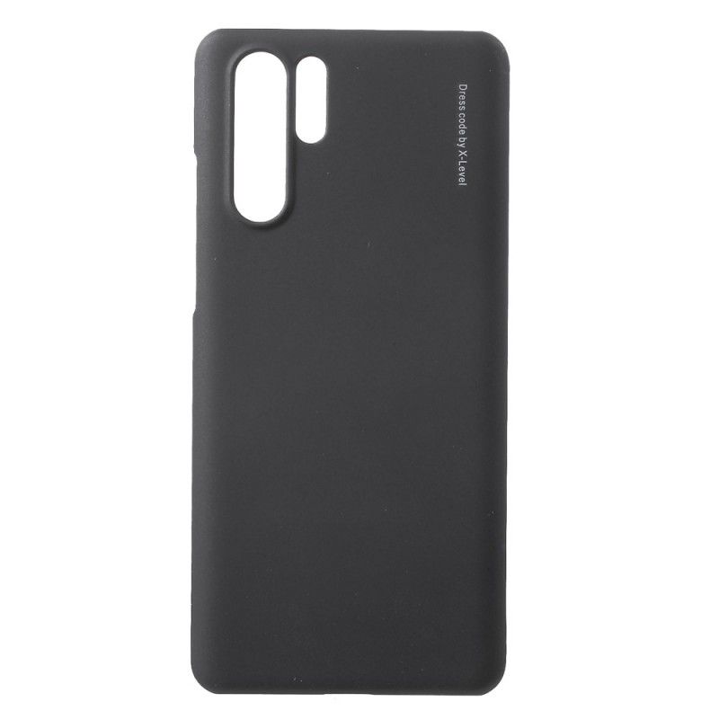 Etui Huawei P30 Pro Ciemnoczerwony Czarny Efekt Metaliczny Na Poziomie X