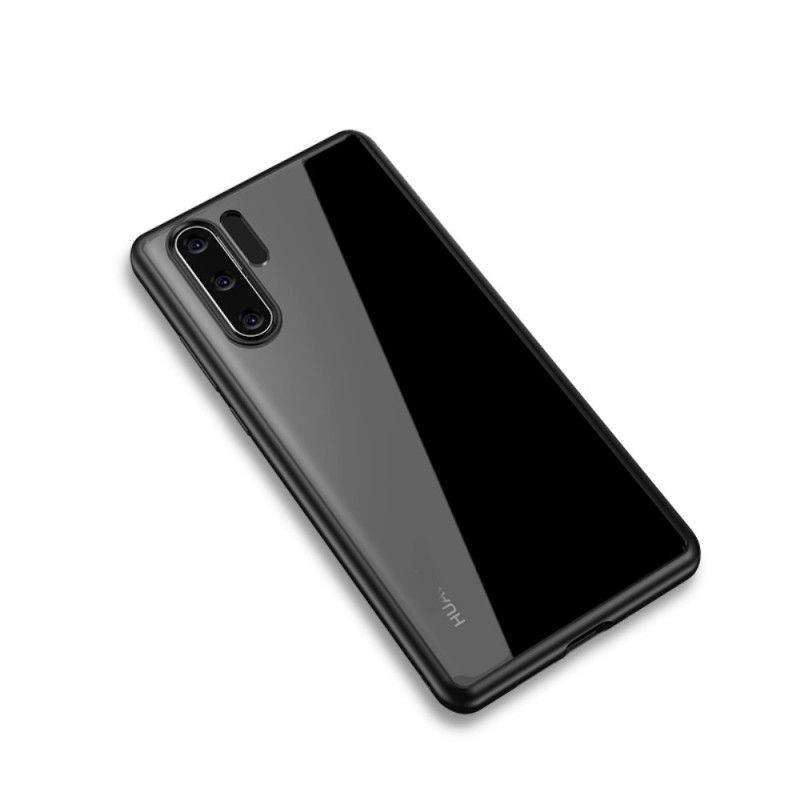 Etui Huawei P30 Pro Czarny Ipaky Seria Hybrydowa Etui Ochronne