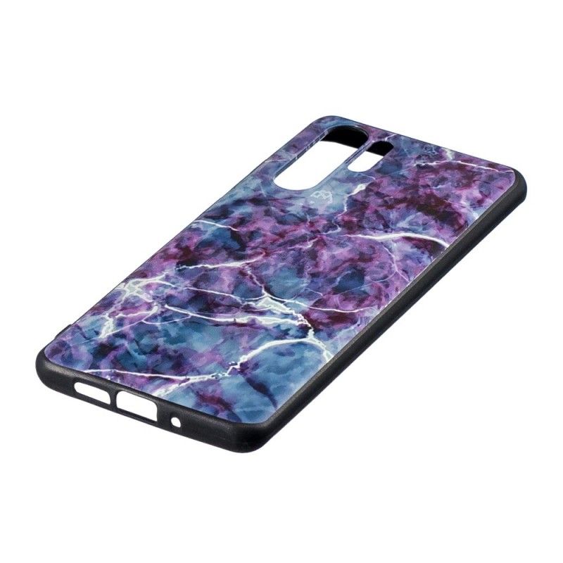 Etui Huawei P30 Pro Fioletowy Marmur Etui Ochronne