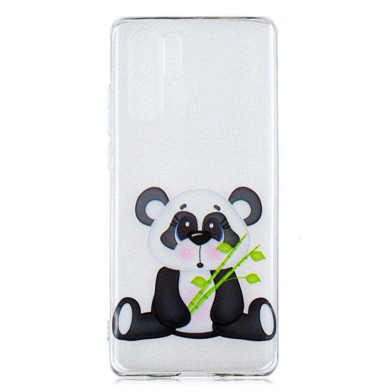 Etui Huawei P30 Pro Przezroczysta Smutna Panda Etui Ochronne