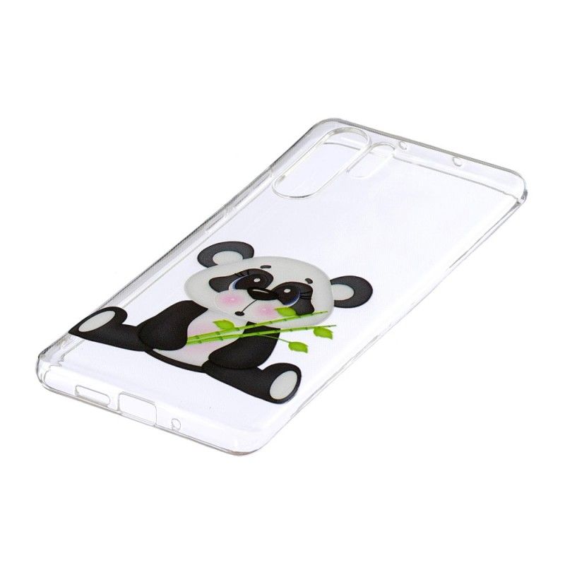 Etui Huawei P30 Pro Przezroczysta Smutna Panda Etui Ochronne