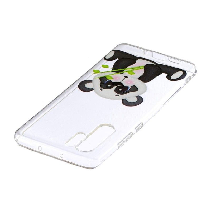 Etui Huawei P30 Pro Przezroczysta Smutna Panda Etui Ochronne