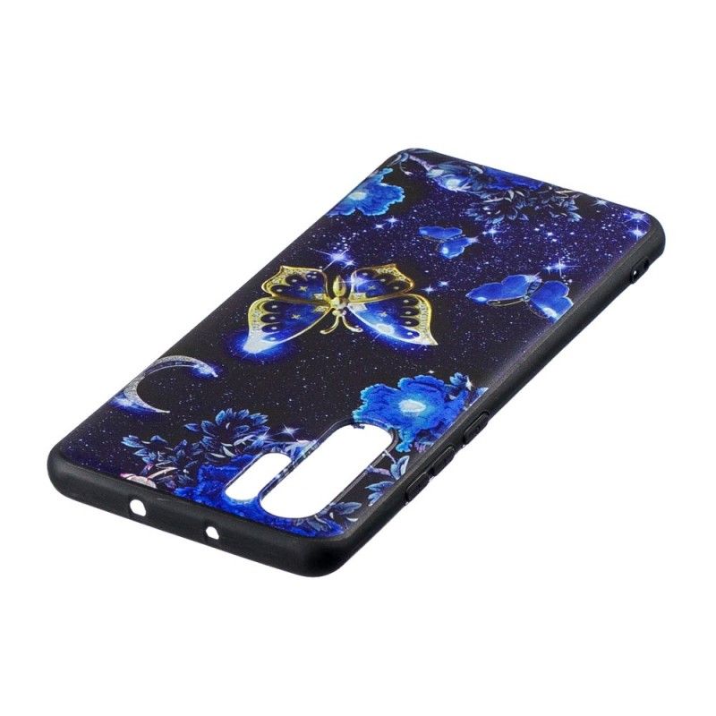 Etui Huawei P30 Pro Złoty Motyl Etui Ochronne