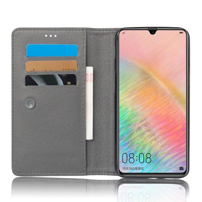 Flip Kotelot Huawei P30 Pro Efekt Skóry Etui Ochronne