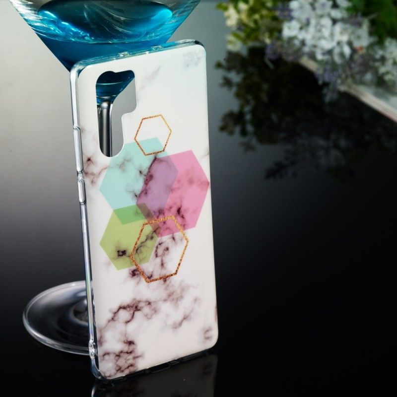 Futerały Huawei P30 Pro Etui na Telefon Marmur Exagon