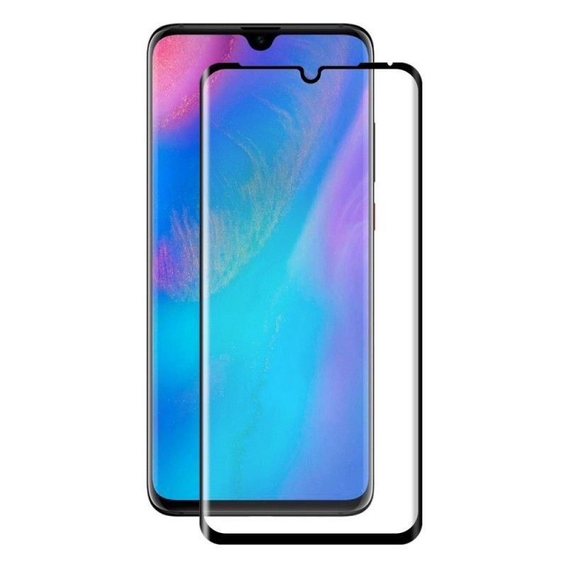 Ochrona Ze Szkła Hartowanego Huawei P30 Pro Przezroczysty Czarny Hat Prince