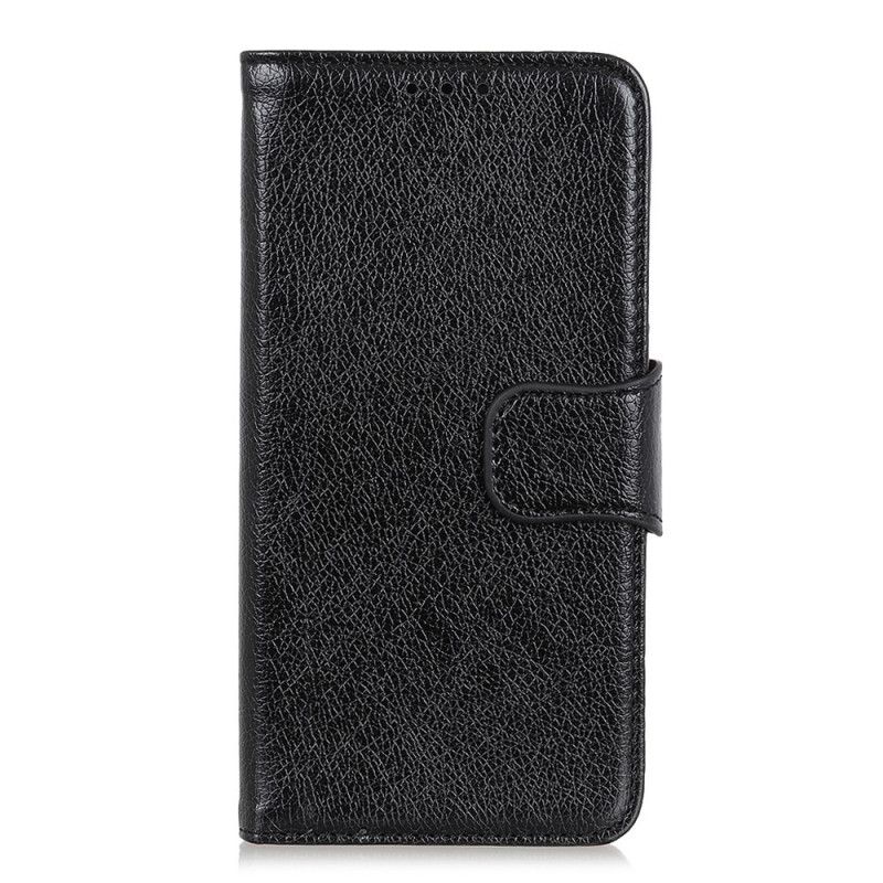 Etui Folio Xiaomi Mi 9T / Mi 9T Pro Czerwony Czarny Dwoina Ze Skóry Nappa Etui Ochronne