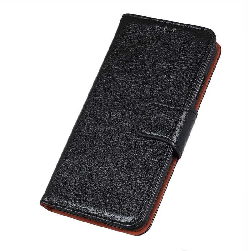 Etui Folio Xiaomi Mi 9T / Mi 9T Pro Czerwony Czarny Dwoina Ze Skóry Nappa Etui Ochronne