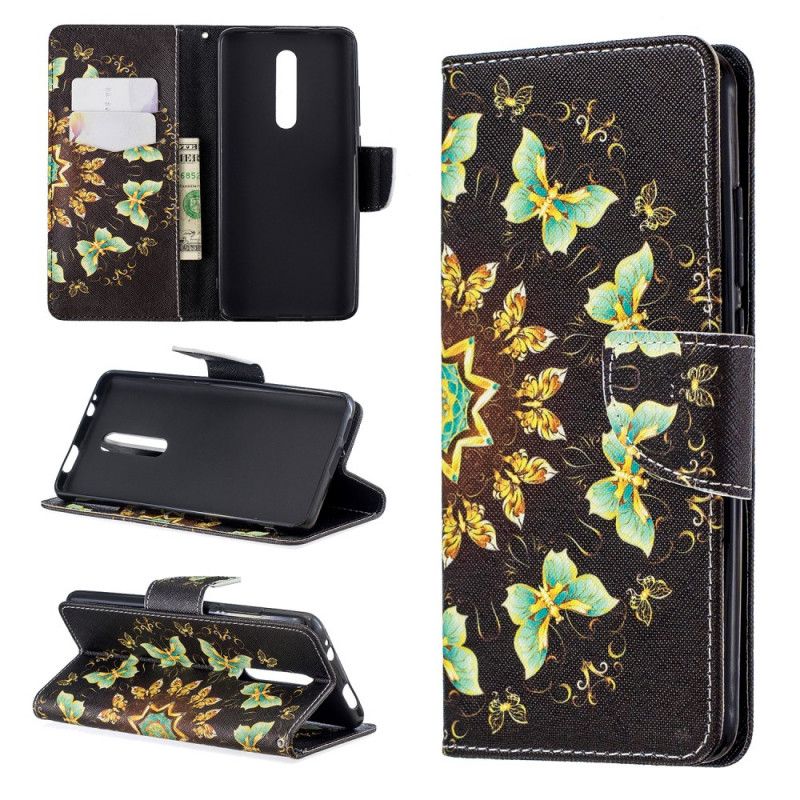 Etui Folio Xiaomi Mi 9T / Mi 9T Pro Mandala Motyla Etui Ochronne