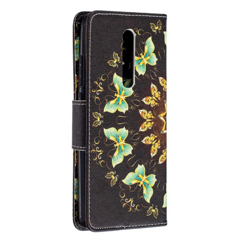 Etui Folio Xiaomi Mi 9T / Mi 9T Pro Mandala Motyla Etui Ochronne