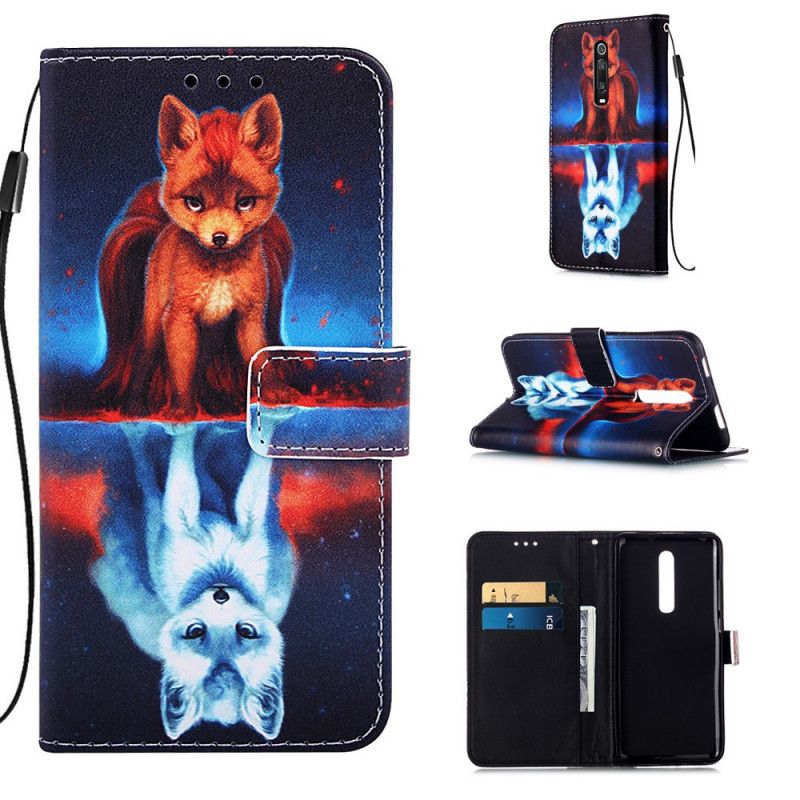 Etui Folio Xiaomi Mi 9T / Mi 9T Pro Odbicie Psa Juliena W Stringach Etui Ochronne