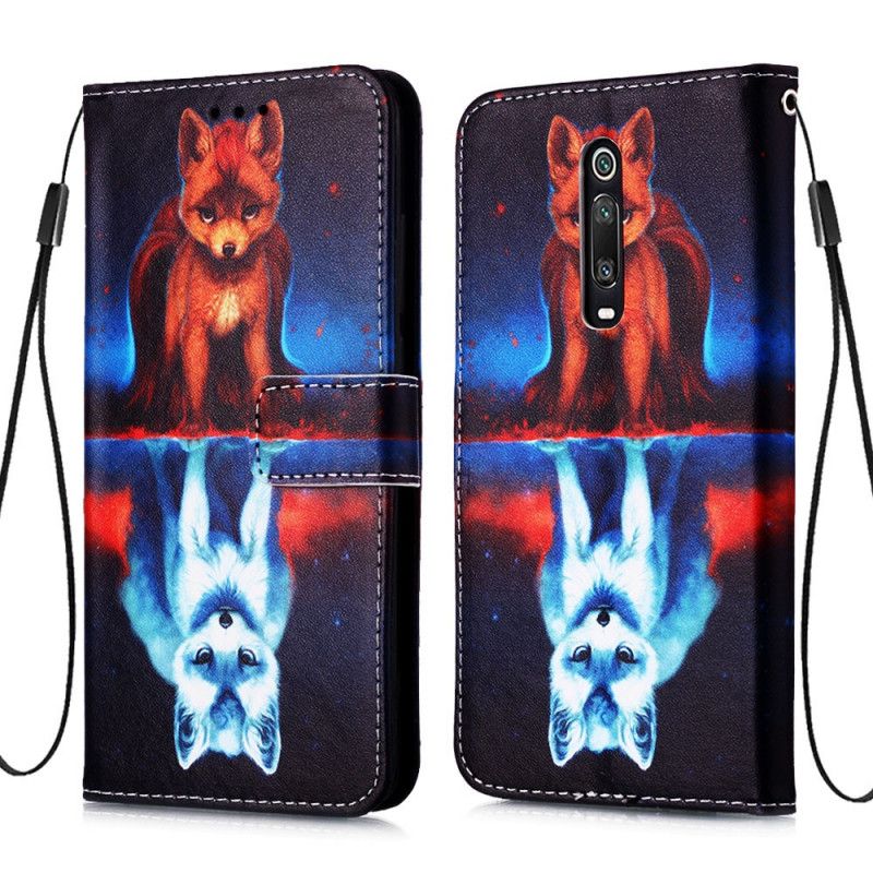 Etui Folio Xiaomi Mi 9T / Mi 9T Pro Odbicie Psa Juliena W Stringach Etui Ochronne