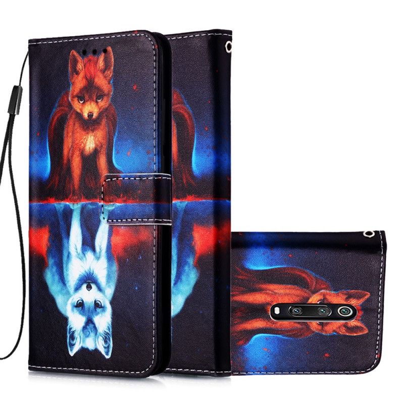 Etui Folio Xiaomi Mi 9T / Mi 9T Pro Odbicie Psa Juliena W Stringach Etui Ochronne