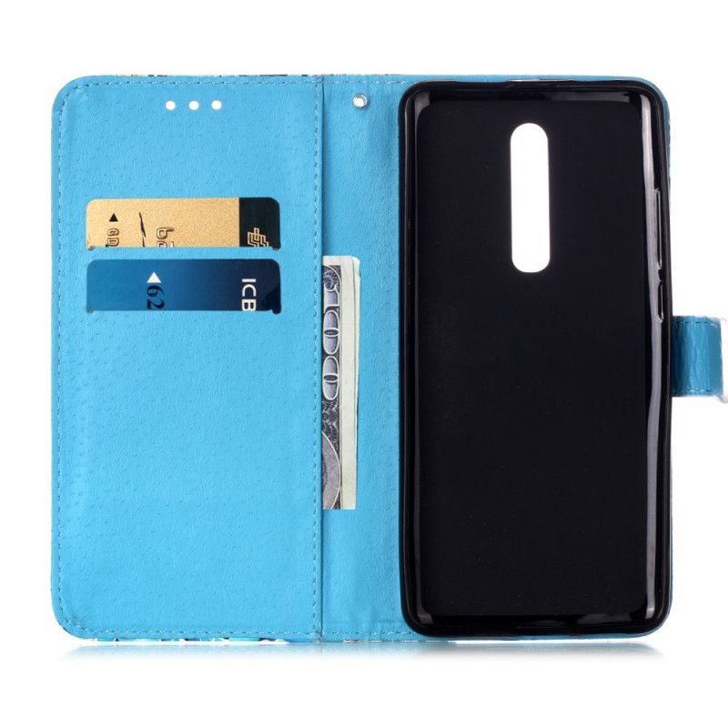 Etui Folio Xiaomi Mi 9T / Mi 9T Pro Pandy Kosmonauci W Stringach Etui Ochronne