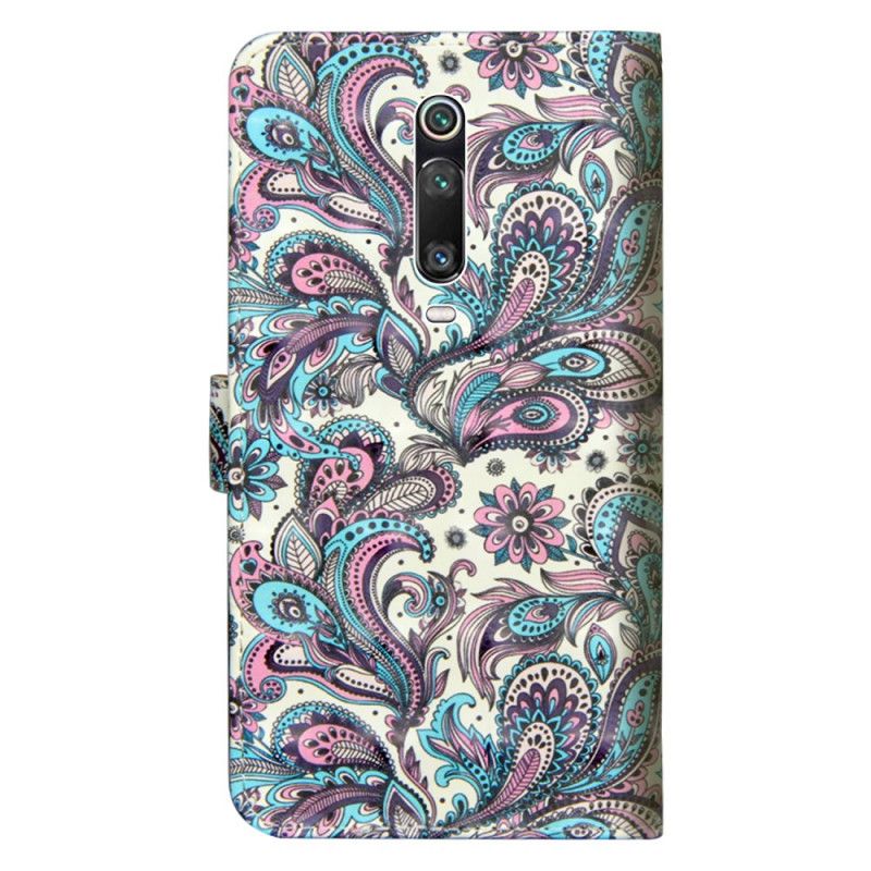 Etui Folio Xiaomi Mi 9T / Mi 9T Pro Wzorzyste Kwiaty Etui Ochronne