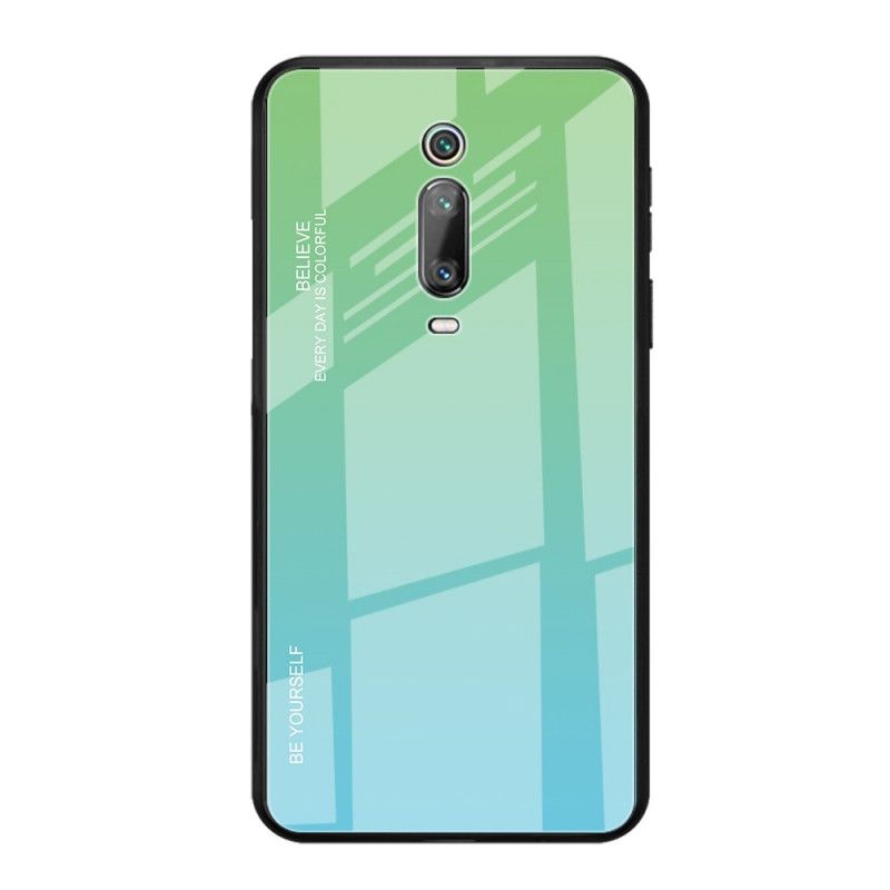 Etui Xiaomi Mi 9T / Mi 9T Pro Bądź Sobą Hartowane Szkło Etui Ochronne