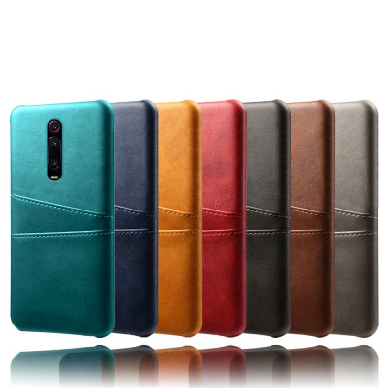 Etui Xiaomi Mi 9T / Mi 9T Pro Czarny Posiadacz Karty Etui Ochronne