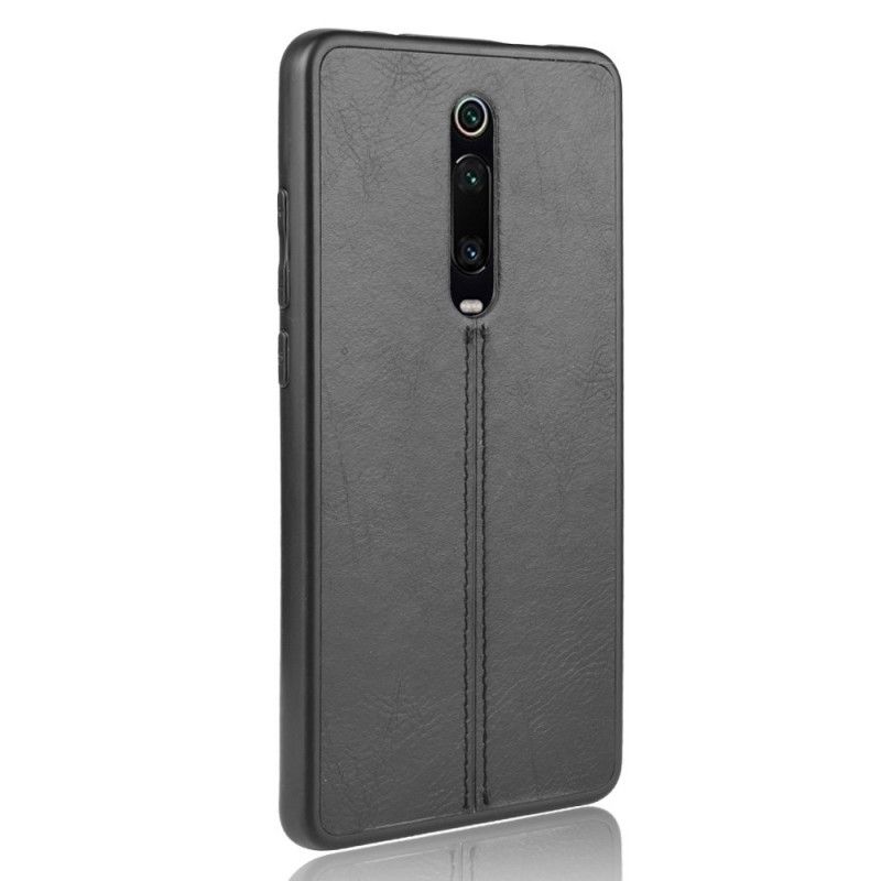 Etui Xiaomi Mi 9T / Mi 9T Pro Efekt Szytej Skóry