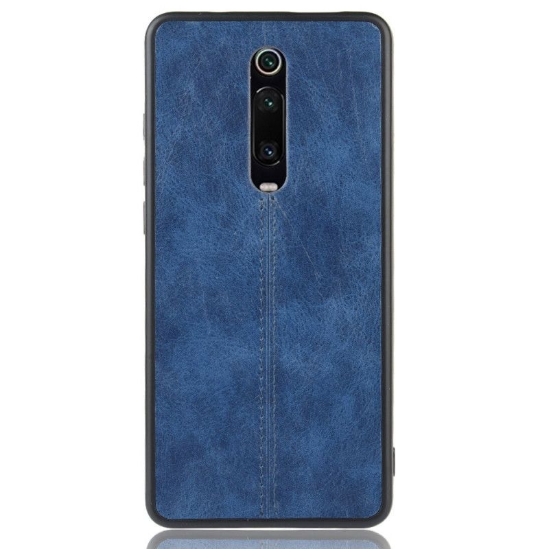 Etui Xiaomi Mi 9T / Mi 9T Pro Efekt Szytej Skóry