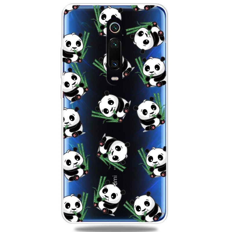 Etui Xiaomi Mi 9T / Mi 9T Pro Małe Pandy Etui Ochronne