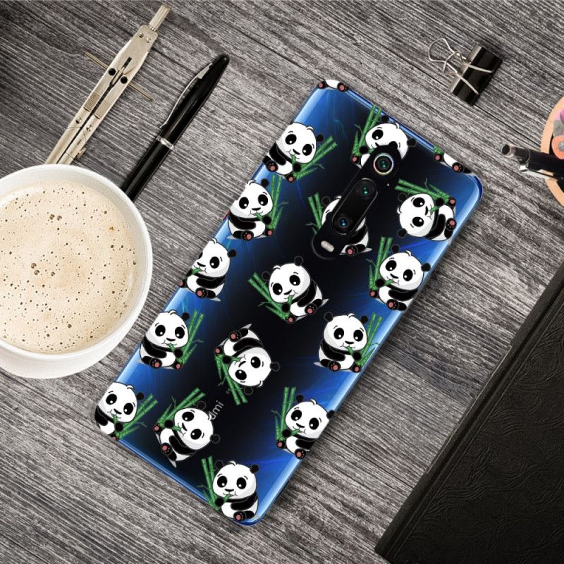 Etui Xiaomi Mi 9T / Mi 9T Pro Małe Pandy Etui Ochronne