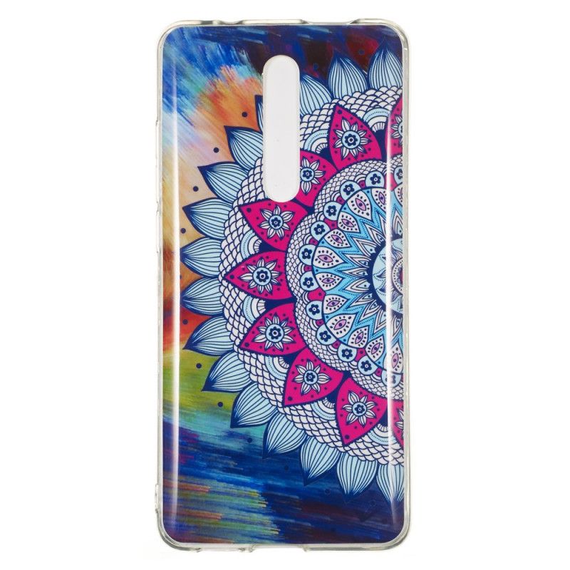 Etui Xiaomi Mi 9T / Mi 9T Pro Mandala W Kolorze Fluorescencyjnym Etui Ochronne