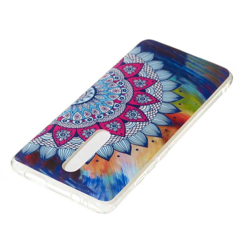 Etui Xiaomi Mi 9T / Mi 9T Pro Mandala W Kolorze Fluorescencyjnym Etui Ochronne