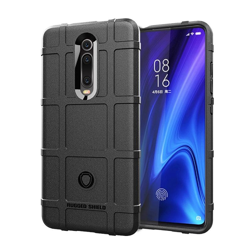 Etui Xiaomi Mi 9T / Mi 9T Pro Szary Czarny Wytrzymała Tarcza Etui Ochronne