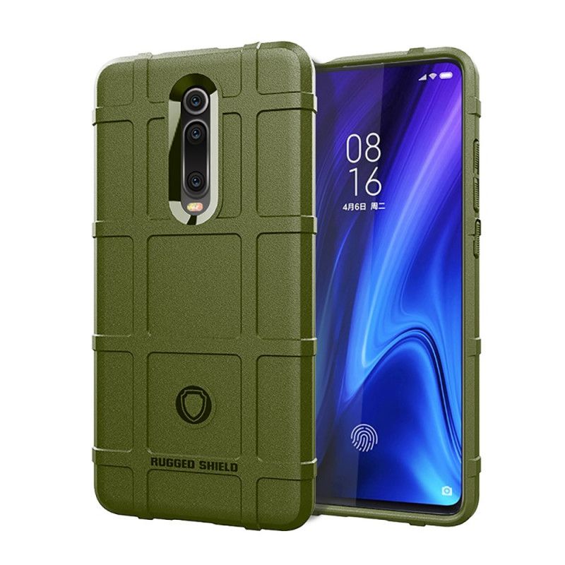 Etui Xiaomi Mi 9T / Mi 9T Pro Szary Czarny Wytrzymała Tarcza Etui Ochronne