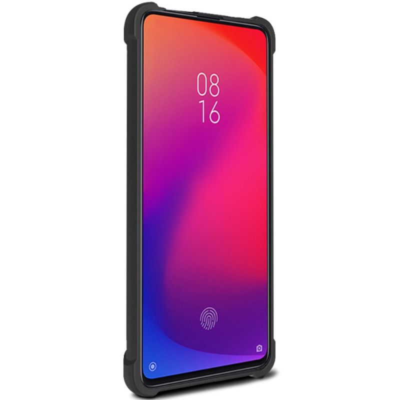 Etui Xiaomi Mi 9T / Mi 9T Pro Szary Czarny Z Folią Ekranową Imak Etui Ochronne